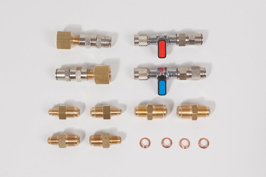 Automatiskt Aggregat med skrivare för tvätt av A/C- och VVS-system