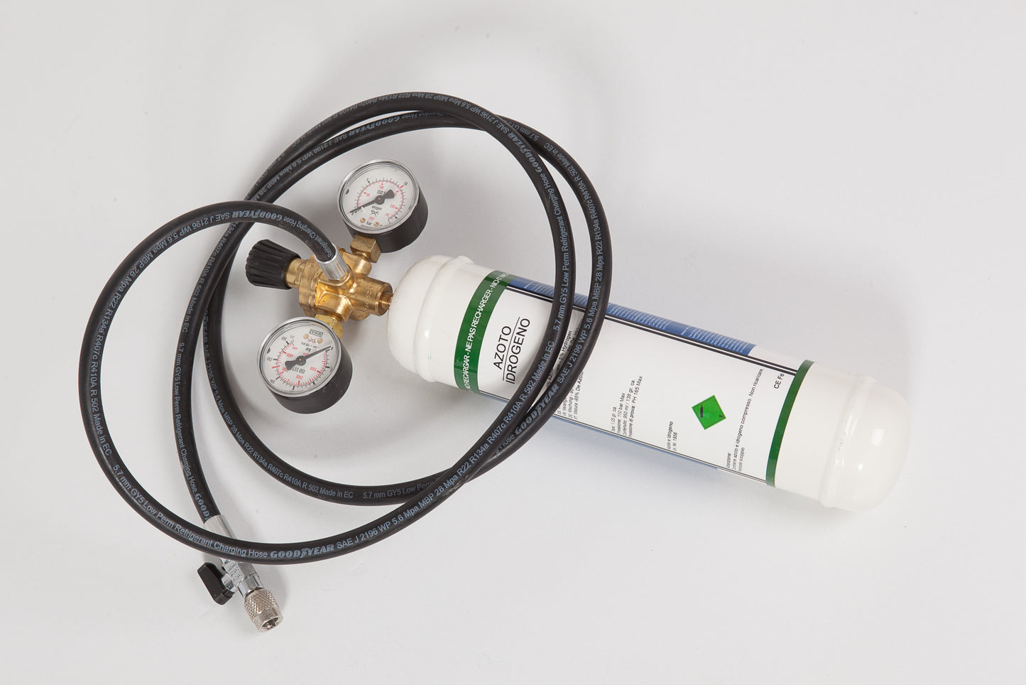 Provtrycknings Kit N2-H2 Inkl. tryckregulator