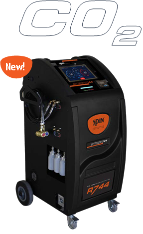 Helautomatisk Service aggregat för R744, CO2