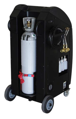 Helautomatisk Service aggregat för R744, CO2